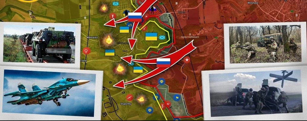 Theo thông tin từ các nguồn tin của Nga, một ngày trước khi Quân đội Nga cắt tuyến đường nối Chasov Yar với Slavyansk, tuyến đường tiếp tế chính cho lực lượng đồn trú Ukraine, thì các tuyến đường khác tới Chasov Yar cũng đang bị Quân đội Nga khống chế bằng hỏa lực.