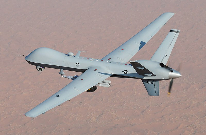 Còn cách đây vài giờ, UAV MQ-9 Reaper của Mỹ tiếp tục áp sát biên giới Nga từ hướng Crimea; theo thông tin, chiếc UAV MQ-9 đã tiếp cận cách biên giới Nga ở khoảng cách 20-25 km (40-45 km tính đến bờ biển).