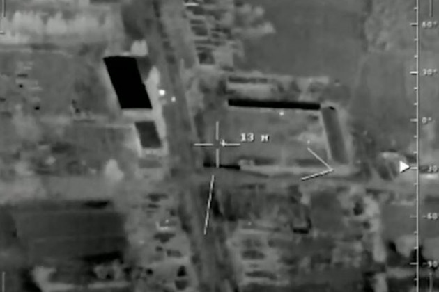 Trên đoạn video được đưa trên mạng Internet, người xem có thể thấy cách máy bay không người lái tấn công Orion, thực hiện một cuộc tấn công chính xác, phá hủy hoàn toàn mục tiêu của tiểu đoàn dân tộc cực hữu Azov.