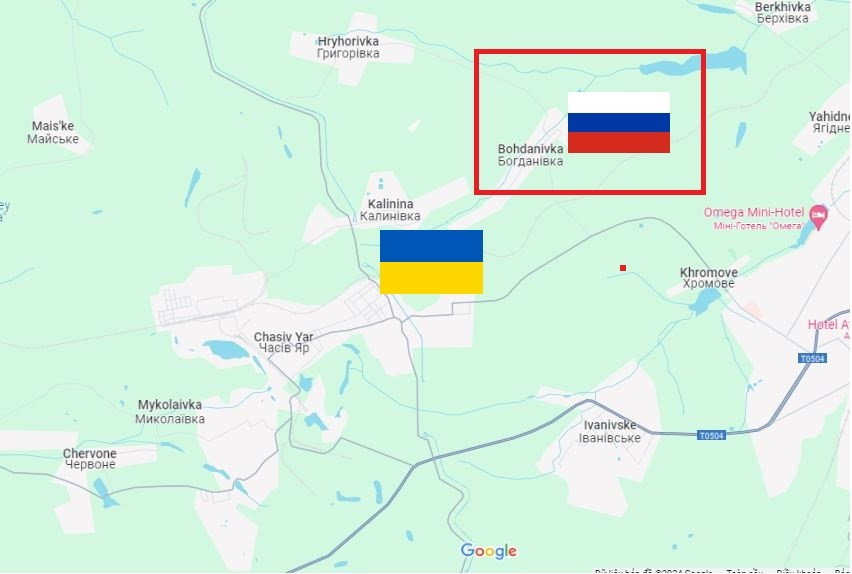 Trên hướng bắc Bakhmut ở Bodanivka, quân Nga có Lữ đoàn bộ binh cơ giới số 200 thuộc Tập đoàn quân 14 của Hạm đội phương Bắc. Cùng với Lữ đoàn 200 là một trung đoàn thuộc Sư đoàn dù số 98. Rất có thể hai đơn vị này chưa phải là lực lượng duy nhất của Nga ở Bodanivka. 