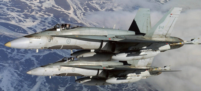 Tuyên bố và quyết tâm thì cao, nhưng Không quân Canada đã vội vàng rút lại lời tuyên bố, khi không đưa các chiến đấu cơ CF-18 của họ đến chiến trường Ukraine; làm lãnh đạo Quân đội Ukraine “chưng hửng”.