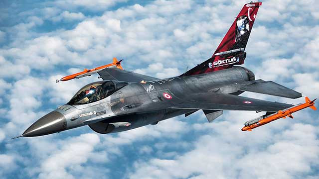 Thổ Nhĩ Kỳ không được phép tự chủ vũ khí cho tiêm kích F-16 Tho Nhi Ky khong duoc phep tu chu vu khi cho tiem kich F-16
