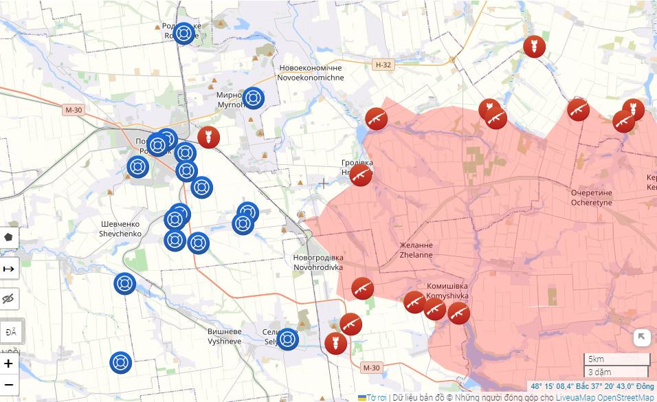 Trong khi mặt trận Kursk vẫn đang diễn biến ác liệt, thì trên hướng mặt trận Donetsk, Cụm quân Trung tâm của Quân đội Nga đã kiểm soát thành công làng Ivanovka, thành trì quan trọng ở cánh cửa phía đông thành phố Pokrovsk. Chiến thắng này không chỉ mở đường cho cuộc tấn công tiếp theo của Quân đội Nga, mà còn đặt nền móng vững chắc cho việc tiếp tục giành quyền kiểm soát các khu vực xung quanh.