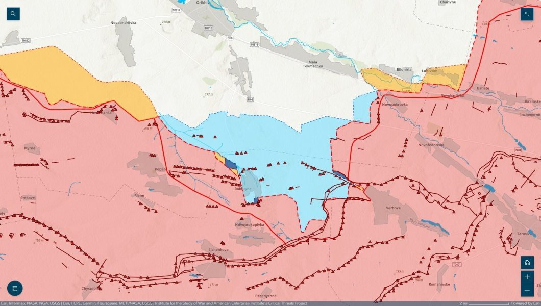 Nhìn chung, sự cân bằng lực lượng ở “mấu lồi” Rabotino – Verbovoe được ISW mô tả là “không ổn định”, với các công sự dã chiến quan trọng đã được đổi chủ. Theo đánh giá của ISW, có nghĩa là Quân đội Ukraine tại đây đã mất thế chủ động, không thể tiếp tục tổ chức tấn công và phải chuyển vào phòng ngự.