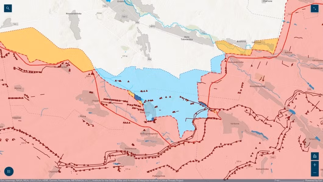 Nhìn chung, sự cân bằng lực lượng ở “mấu lồi” Rabotino – Verbovoe được ISW mô tả là “không ổn định”, với các công sự dã chiến quan trọng đã được đổi chủ. Theo đánh giá của ISW, có nghĩa là Quân đội Ukraine tại đây đã mất thế chủ động, không thể tiếp tục tổ chức tấn công và phải chuyển vào phòng ngự.