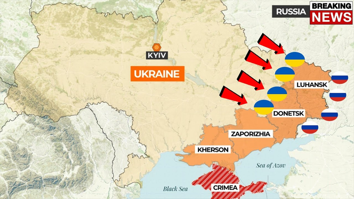 Ở mặt trận phía nam, Quân đội Nga sẽ mở cuộc tấn công từ Zaporozhye, Quân đội Nga sẽ áp sát thủ phủ của tỉnh Zaporozhye, đánh bật quân Ukraine về bờ tây sông Dnep với ưu thế vượt trội; đồng thời uy hiếp khu vực Donbass từ phía nam.