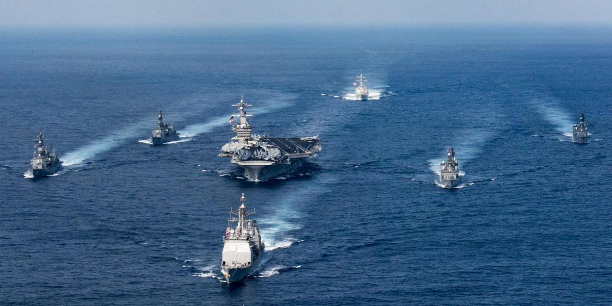 Hiện nay nhóm tác chiến tàu sân bay của Hải quân Mỹ, do tàu sân bay Harry Truman dẫn đầu, trang bị tên lửa hành trình Tomahawk, có tầm bắn đến 2.000 km; có thể tấn công sâu vào các mục tiêu của Quân đội Nga trên dọc khu vực biên giới Nga – Ukraine.