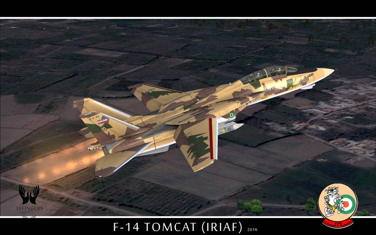 Ngày nay, F-14 Tomcat vẫn là biểu tượng của sức mạnh không quân Iran và là di sản độc đáo của chương trình hiện đại hóa quân sự đầy tham vọng của vua Shah. Trong khi phần lớn số F-14A ban đầu đã được cho loại khỏi biên chế chiến đấu do hao mòn; nhưng một số chiếc F-14A vẫn đang hoạt động, và là chiến đấu cơ hiện đại nhất của IRIF, trước khi chúng được thay thế bằng những chiếc Su-35 của Nga. (nguồn ảnh IRNA, Wikipedia). 