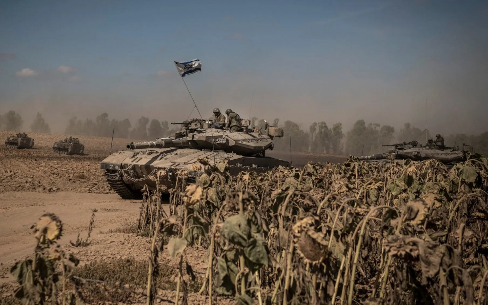 Hamas su dung chien thuat cu ly gan de danh xe tang Israel