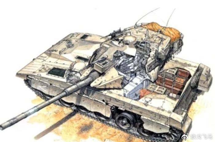 Về mặt thiết kế, giáp tăng Merkava sử dụng cấu trúc giáp cách đều nhau; hiểu một cách đơn giản, giáp xe được chia thành nhiều lớp và có những khoảng trống giữa mỗi lớp. Các lớp áo giáp khác nhau, được làm bằng vật liệu đặc biệt, để đối phó với nhiều mối đe dọa.