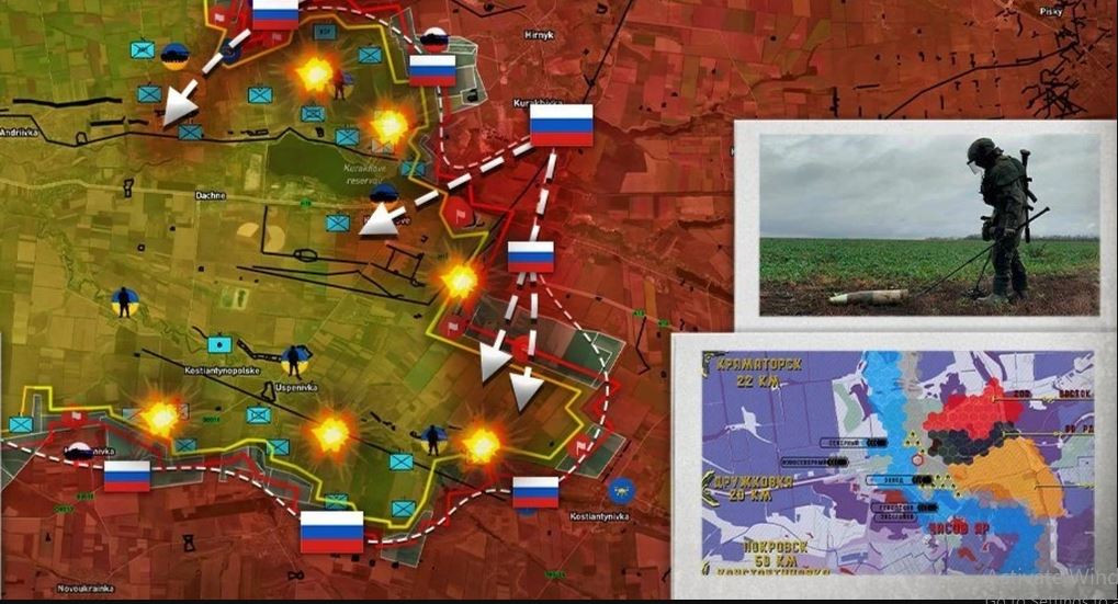 Một đơn vị thuộc Lữ đoàn xung kích đường không số 79 của Ukraine đã bị bao vây bởi các binh sĩ thuộc Quân đoàn 1 của Lực lượng Vũ trang Nga (một đơn vị cũ của lực lượng dân quân Donetsk) ở khu vực Kurakhove. Vị trí bị bao vây đã trúng hỏa lực từ pháo tự hành 2A65 Msta-B của Lữ đoàn pháo binh 238, thuộc Tập đoàn quân Cận vệ 8 của Nga.