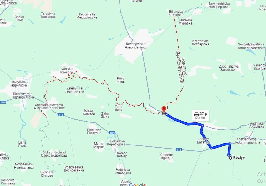 Khói súng trận Selidovo vẫn chưa tan hẳn, quân Nga tận dụng đà này tiến lên không ngừng cho đến khi chỉ còn cách biên giới tỉnh Dnipropetrovsk khoảng 17 km. Vùng đất chưa bao giờ bị ảnh hưởng trực tiếp bởi chiến tranh trên bộ này, giờ đây đang phải đối mặt với mối đe dọa chưa từng có từ Quân đội Nga, sự yên bình yên bình bị bao phủ trong mây mù chiến tranh.