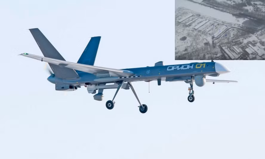 Thậm chí trước khi tên lửa Dagger bay đến mục tiêu, Quân đội Nga đã cho máy bay không người lái (UAV) bay trên khu vực mục tiêu, để quay lại toàn cảnh - trước - trong và sau khi tên lửa Dagger tiêu diệt mục tiêu?