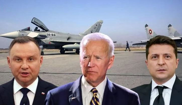 Ba Lan thông báo rằng nước này có kế hoạch chuyển giao tất cả các máy bay chiến đấu thời Liên Xô có trong biên chế, cho một căn cứ không quân Mỹ ở Đức để hỗ trợ Ukraine.