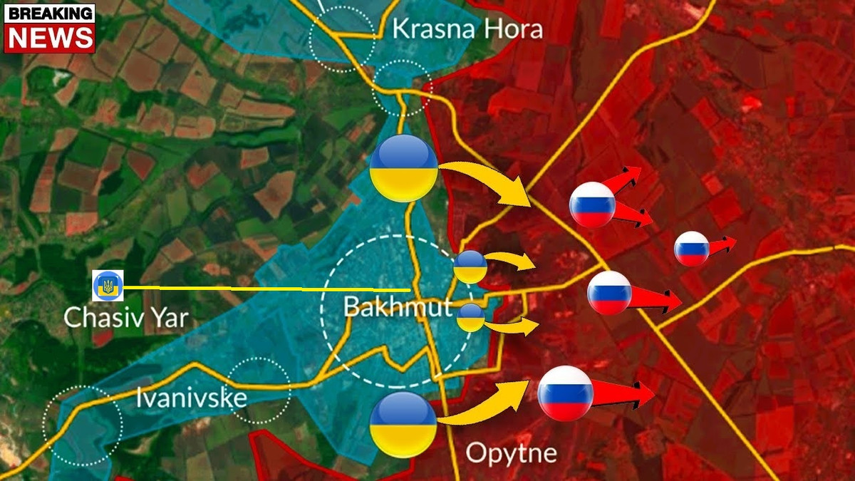 Câu hỏi đặt ra, nếu có một đường hầm từ thị trấn Suldar đến thành phố Bakhmut, thì liệu có đường hầm từ Chasov Yar đến Bakhmut (Chasov Yar cách thành phố Bakhmut 11 km về hướng tây)? 