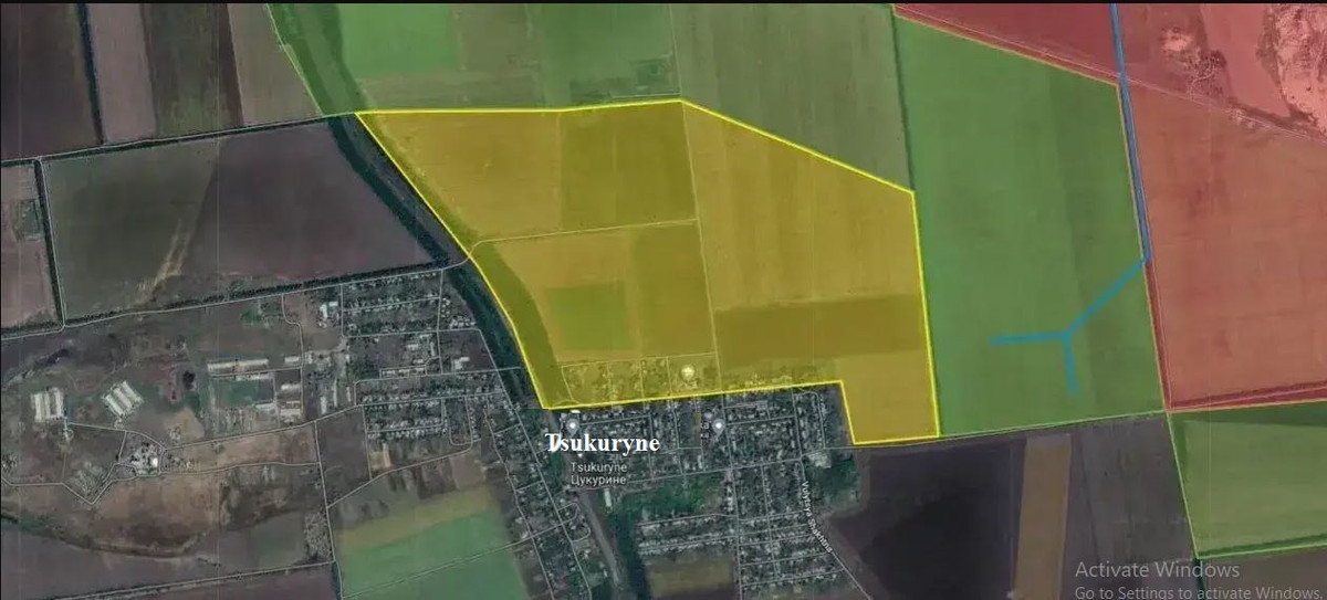 Trên hướng Selydove-Kurakhove, sau khi Quân đội Nga chiếm thị trấn Ukrainsk, lực lượng biệt kích của họ đã tràn vào sườn Tsukuryne từ ba hướng: đông nam, bắc và nam. Chiến thuật này đã thành công rực rỡ, giúp Quân đội Nga nhanh chóng chiếm được phần lớn khu vực làng Tsukuryne. 