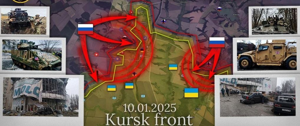 Quân Ukraine ở Kursk cũng đang cố gắng giành chỗ đứng ở Kositsa gần Russky Porechny. Theo thông tin từ kênh "Tổng lãnh thiên thần của Lực lượng đặc biệt", quân Nga đã kiểm soát hoàn toàn bằng hỏa lực pháo binh và không quân đối với trục đường Malaya Loknya - Yuzhny, tiêu diệt mọi phương tiện cơ giới của quân Ukraine di chuyển trên con đường này.
