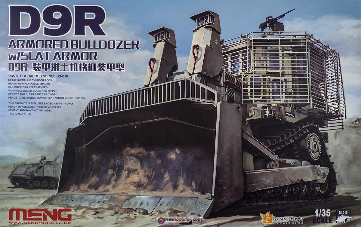 Là một phần của Chiến dịch Cast Lead, cuộc xâm nhập lớn vào Gaza năm 2008, quân đội Israel đã triển khai 109 máy ủi D9R, đóng vai trò quan trọng trong việc phá hủy các công trình như hầm trú ẩn và đường hầm.