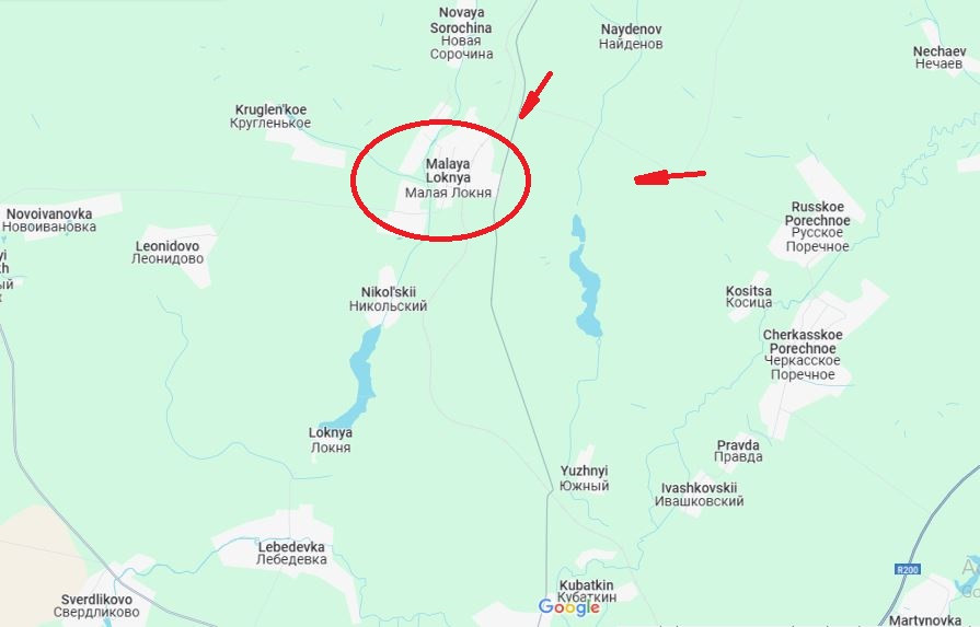 Khu vực mà AFU phải rút lui nhiều nhất ở “mấu lồi” Kursk, chính là ở phía đông bắc trong khu vực làng Malaya Loknya, nơi RFAF còn khoảng 500 mét nữa để vượt qua hoàn toàn. Tính đến ngày 7/1, AFU còn kiểm soát 493,29 km mét vuông lãnh thổ ở vùng Kursk, nhưng đến ngày 10/1, con số này đã giảm xuống còn 435,66 km mét vuông.