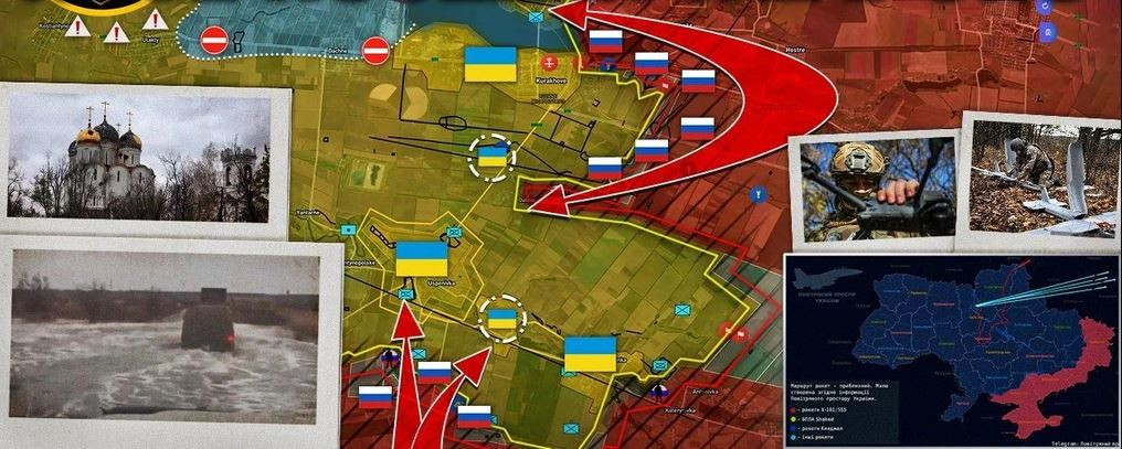 Sau khi Cụm Vostok đột phá chiếm được làng Dalnye, nằm cách trung tâm thành phố Kurakhove chưa đầy 6 km. Việc này không chỉ đe dọa có thể tấn công trực tiếp thành phố Kurakhove từ hướng nam theo trục đường O 0510; mà còn cắt đôi cụm quân Ukraine ở phía nam Kurakhove ra làm 2 phần.