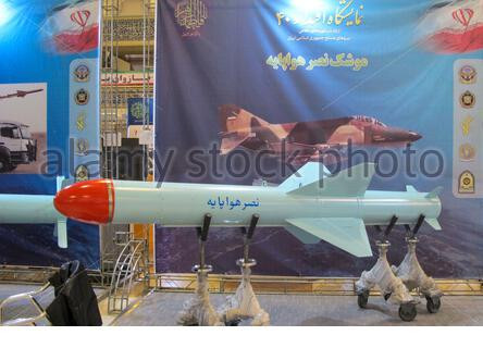Ví dụ, tên lửa hành trình chống hạm Nasr là một phiên bản của tên lửa chống hạm C-704 của Trung Quốc. Với tầm bắn 35km và khả năng tiếp cận tàu chiến đối phương ở độ cao rất thấp, nên được đánh giá là vũ khí chống hạm tương đối hiệu quả. Máy bay F-4 của IRIAF đã được cải tiến để phóng được loại tên lửa này.