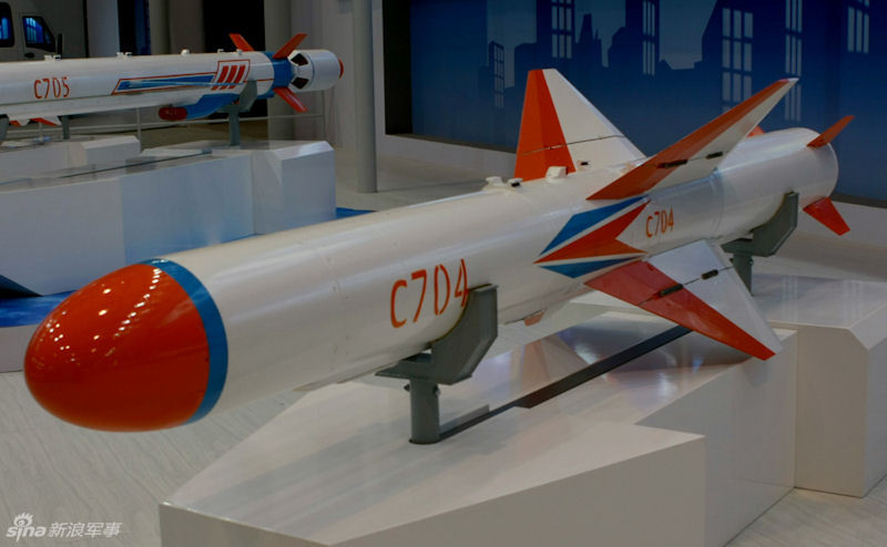 Quân đội Iran cũng phụ thuộc rất nhiều vào sự hỗ trợ từ Trung Quốc để phát triển một số hệ thống tên lửa chống hạm phóng từ trên không. Tên lửa hành trình chống hạm do Trung Quốc thiết kế, được chế tạo ở Iran và mang một cái tên Iran, giống như việc Iran đổi tên những tên lửa đạn đạo do Triều Tiên sản xuất, thành tên trong nước. 