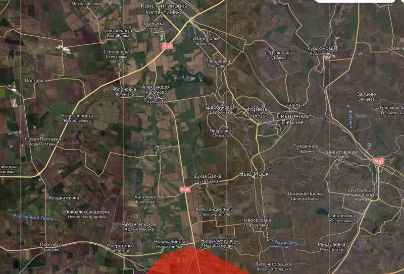 Đồng thời, quân Nga đang mở rộng vùng kiểm soát về phía bắc Avdiievka. Trong 24 giờ qua, quân Nga đã đạt được những tiến bộ ở Novokalinovo, nằm ở phía bắc Avdiivka. Theo một số thông tin, quân Nga đã tiến vào khu vực phía nam của ngôi làng.