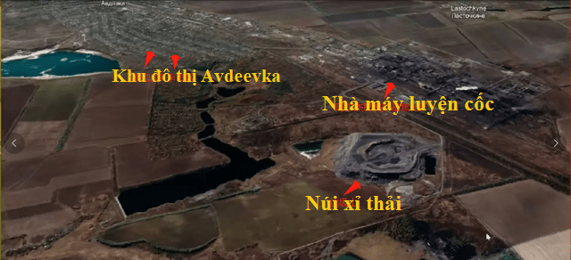 Để hạn chế thiệt hại, quân Nga đã tiến hành chiến dịch tấn công bằng hỏa lực quy mô lớn vào khu vực Núi xỉ thải và Nhà máy luyện cốc. Tuy nhiên, các mũi tấn công của quân Nga từ ngày 12 đến ngày 15/10 vẫn bị quân Ukraine phản công, nhất là ở làng Berdychi và Stepove.