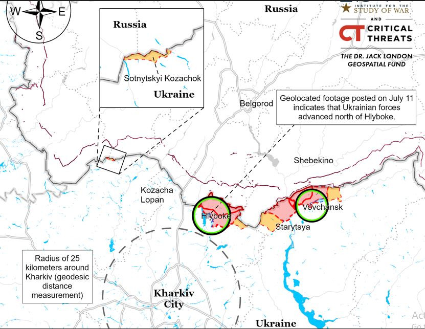 Trong khi đó, Bộ Tổng tham mưu Ukraine cho biết, trên hướng Kharkov, Nga đã thực hiện các cuộc tấn công ba lần tại các khu vực Volchansk và Glubokoye. Còn Quân đội Nga cho biết, giao tranh ác liệt vẫn tiếp tục diễn ra theo hướng Liptsy trong trung tâm khu định cư; “Cụm quân phía Bắc” của Nga đã đẩy lùi 3 cuộc phản công của quân Ukraine, tiêu diệt tới 20 tay súng.