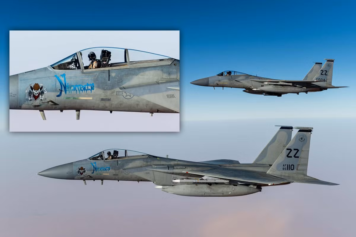 Ban đầu có thông tin cho rằng, đó có thể là máy bay chiến đấu của Không quân Mỹ, nhưng phe nổi dậy Houthis ở Yemen cho rằng, đây là máy bay F-15 do Mỹ sản xuất, xuất khẩu cho Không quân Ả Rập Saudi sử dụng. 