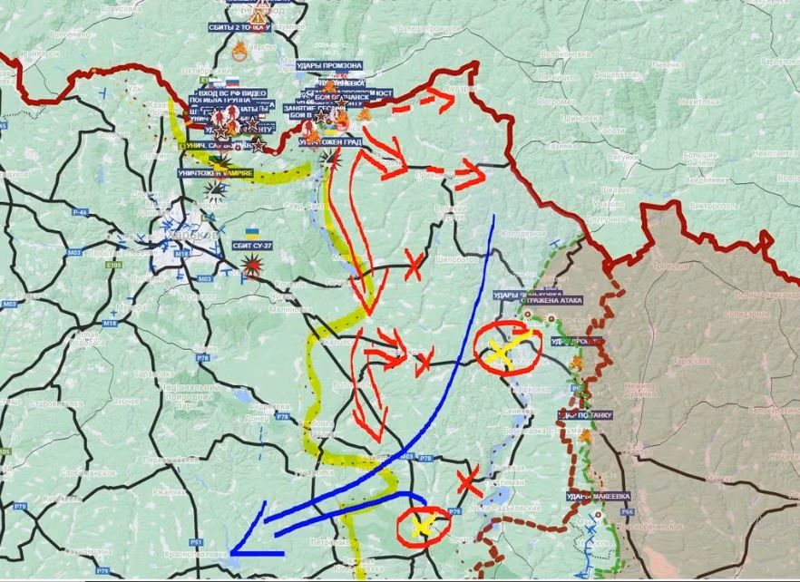 Một khi điều này xảy ra, Quân đội Nga sẽ đạt được các mục tiêu chiến lược ở khu vực Kharkov. Các chuyên gia Ukraine tin rằng, một khi Quân đội Nga xuyên thủng tuyến phòng thủ Volchansk, họ có khả năng sẽ tiến dọc theo phía bắc sông Severski Donets về phía làng Pechneg.