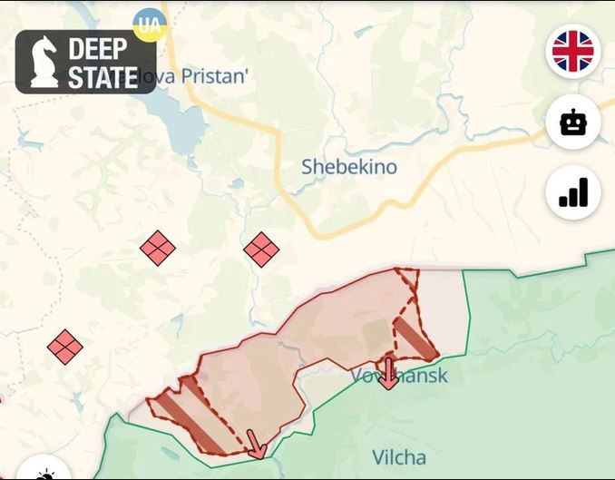 Theo nguồn tin của Ukraine, Volshansk hiện thiếu vũ khí trang bị cần thiết và quân số hỗ trợ. Các nhà phân tích cho rằng, Quân đội Ukraine không thể giữ thành phố được lâu và có thể sớm rơi vào tay Quân đội Nga. 