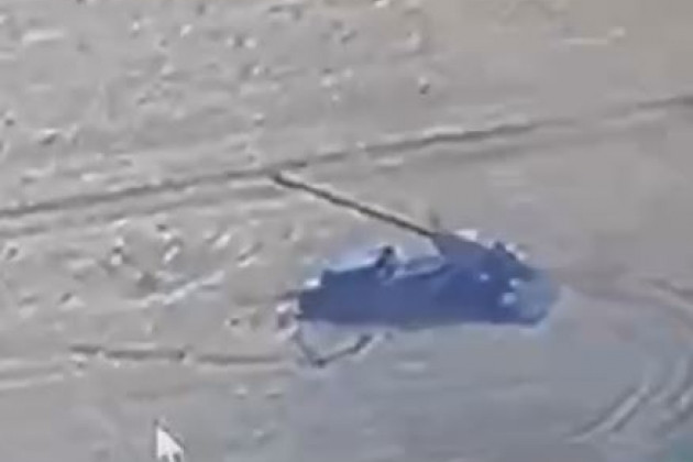 Theo trang tin WarGonzo tường thuật, một khẩu pháo tự hành Caesar đã bị một UAV của Nga theo dõi liên tục, sau đó một đòn tấn công chính xác đã được thực hiện. Kết quả của một vụ đánh trực diện, khẩu Caesar bị hư hại và không thể sử dụng.