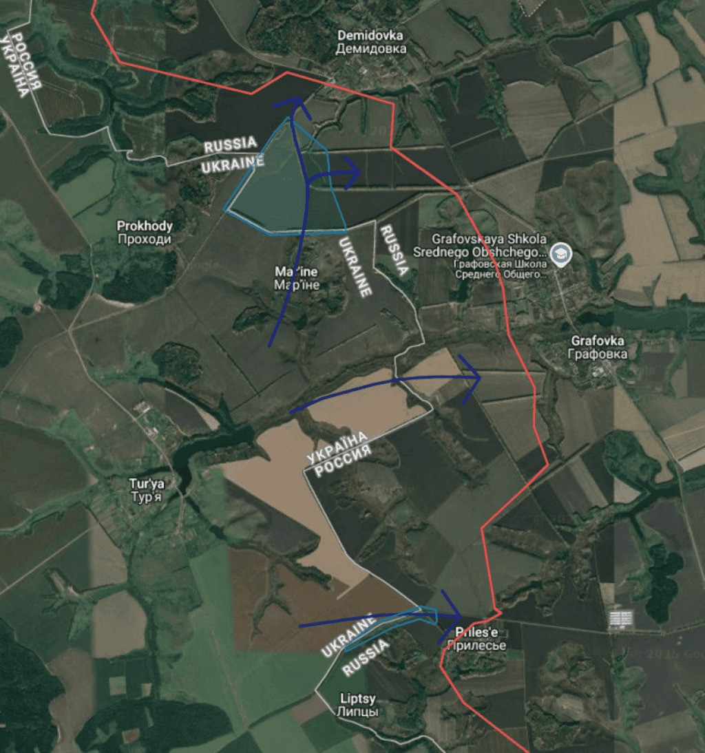 Điều này có nghĩa là chiến dịch tấn công của quân đội Ukraine vào tỉnh Belgorod đã kết thúc trong thất bại. Vùng xám rộng 500 mét gần biên giới ngổn ngang xác chết và mảnh vỡ của phương tiện bọc thép của quân Ukraine bỏ lại.