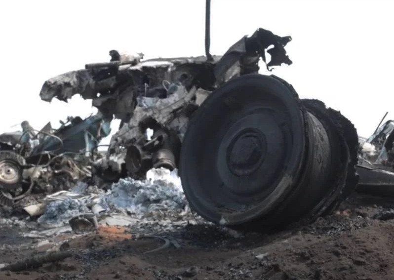 Có thông tin cho rằng, vào thời điểm đó có tổng cộng 4 chiếc trực thăng Mi-8 bay thành công vào khu vực thành phô Mariupol, đang bị quân Nga bị bao vây, nhưng khi họ bay ra; một trong số đó đã bị phục kích và bị tên lửa Nga bắn rơi.