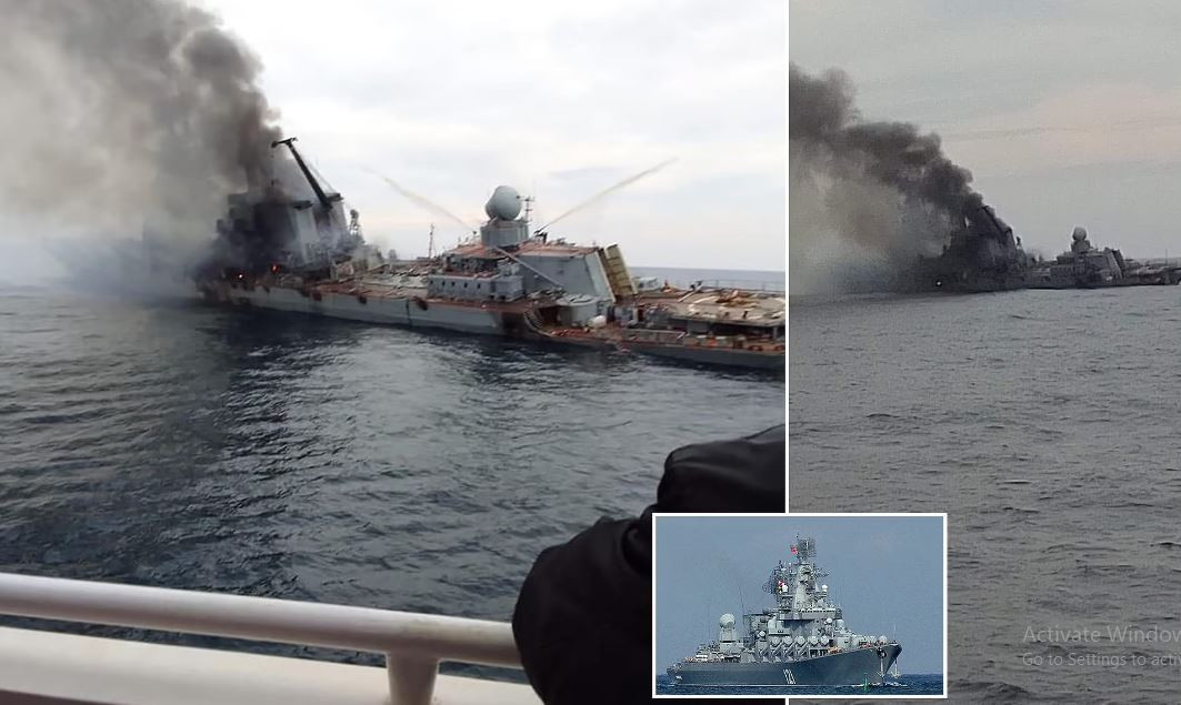 Ví dụ rõ ràng nhất ở đây là tàu tuần dương Moscow bị chìm, khi được kéo về căn cứ 4 giờ sau khi toàn bộ thủy thủ đoàn sơ tán. Điều này hoàn toàn không thể xảy ra với Quân đội Liên Xô, khi luôn chiến đấu bất chấp tổn thất và kiên trì đến giây phút cuối cùng.