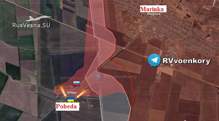 Tình hình chiến trường Ukraine những ngày qua vẫn nóng, tại mặt trận Marinka gần Avdiivka, quân Nga đã gần chiếm được mục tiêu quan trọng là làng Pobeda nằm ở phía nam thị trấn Marinka. Quân đội Ukraine tăng cường thêm các đơn vị thiết giáp, trong đó có xe chiến đấu bộ binh M113 và xe tăng Leopard 2, nhưng không lật ngược được tình thế. 