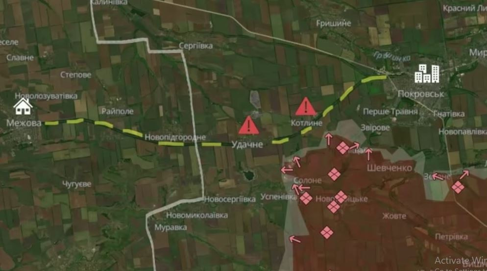 Hiện tốc độ mà RFAF có thể tiến vào đường cao tốc hướng tới Dnipropetrovsk, phụ thuộc vào số lượng và sự vững chắc của các tuyến phòng thủ trong khu vực, cũng như việc bố trí quân số của Ukraine. Tuy nhiên, tin vui đối với Nga là hệ thống phòng thủ của Ukraine tại đây đã mỏng dần và nguồn quân số của Ukraine thì ngày càng thiếu hụt. (Nguồn ảnh: Liveuamap, Topwar, Kyiv Post, TASS).