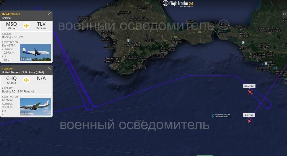 Theo thông tin từ tờ Avia.pro của Nga, chiếc máy bay dân dụng của hãng hàng không Belarus lúc đó đã rời khỏi không phận của Nga và đang bay về phía không phận Israel.