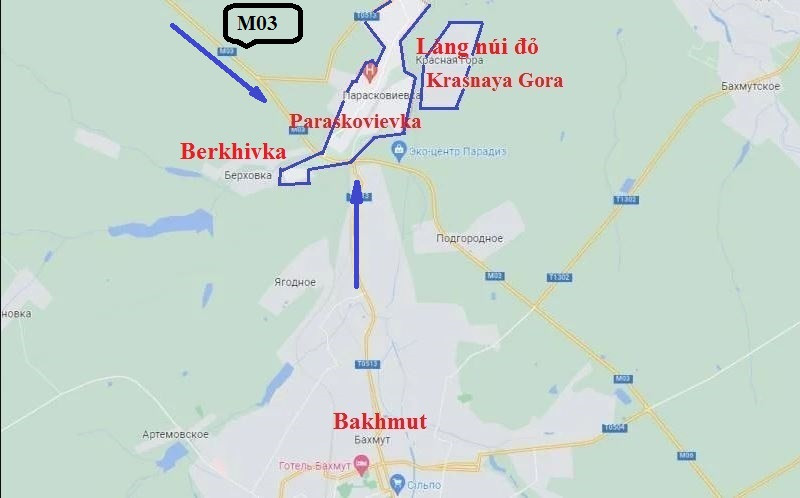 Các nguồn tin quân sự Ukraine ngày 27/2 cũng tiết lộ rằng, vào ngày 26/2, một lữ đoàn của Quân đội Ukraine và hàng trăm lính đánh thuê Ba Lan đã phát động một cuộc phản công lớn ở phía bắc Bakhmut, nhằm chiếm lại cứ điểm Paraskoviivka, mới bị lực lượng lính đánh thuê Wagner tràn ngập ngày 20/2.