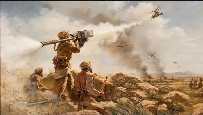 Hơn nữa trong chiến tranh Afghanistan, phe phiến quân Mujahideen (thánh chiến) nhận được sự ủng hộ của nhiều quốc gia trên thế giới, trong đó có phương Tây (đứng đầu là Mỹ), thế giới Arab và cả Trung Quốc; điều này gây bất lợi cho Liên Xô, đẩy Liên Xô vào căng thẳng và bị động.