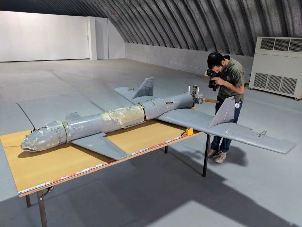 Sau khi bị đánh chặn, phần còn lại của UAV Ababil-2 được tìm thấy cách đó khoảng 100km về hướng đông bắc của thủ đô Baghdad. Địa điểm xảy ra vụ tai nạn nằm cách biên giới chính thức của Iraq khoảng 22 km, gần thị trấn Balad Ruz thuộc tỉnh Diyala. 