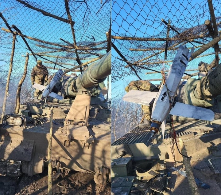 Các biện pháp liên quan bao gồm lắp đặt lưới kim loại trên các phương tiện chiến đấu, lắp đặt hệ thống gây nhiễu điện tử trên xe, sử dụng súng chống UAV di động và thậm chí cả súng bộ binh. Một số biện pháp này đã mang lại kết quả. 