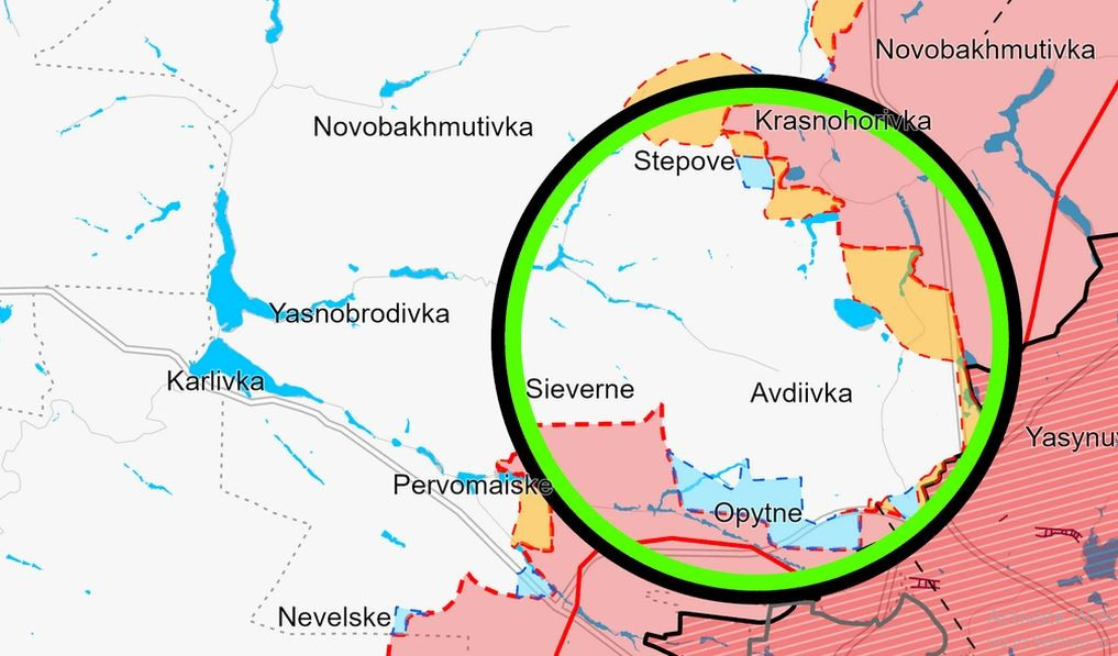 Trong chiến dịch bao vây của Quân đội Nga tại Avadivka, họ vừa phải tiến công quân Ukraine trong công sự phòng ngự vững chắc, vừa phải chặn đường tiếp tế cho lực lượng Ukraine trong thành phố. 