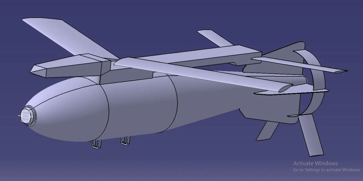 Được gọi là bom KAB hay FAB, những quả bom lượn nặng từ hơn 250 tới 3.000kg, bên trong chứa từ hàng trăm kg tới hàng tấn thuốc nổ. Chỉ cần một quả bom, cũng có thể biến một tòa chung cư cao tầng thành đống đổ nát và xóa sổ cả các công sự bê tông kiên cố. 