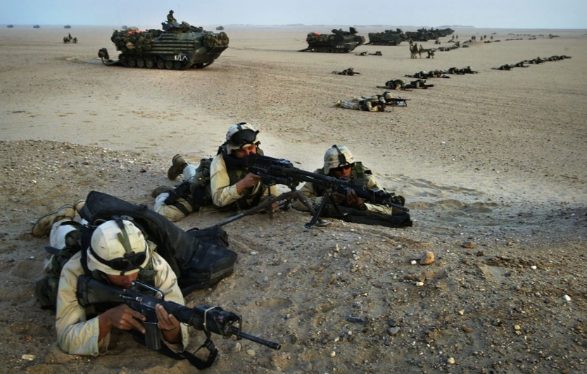 Cuộc chiến tranh Iraq năm 2003, trong suy nghĩ của nhiều người, là cuộc chiến áp đảo của liên quân Mỹ - Anh, cuộc tấn công kéo dài từ 20/3 đến 15/4. Trong đó nổi tiếng là trận Basra, Quân đội Anh bắt đầu bao vây Basra từ ngày 21/3, nhưng phải đến ngày 6/4 mới tuyên bố chiếm đóng thành phố lớn thứ hai ở Iraq.