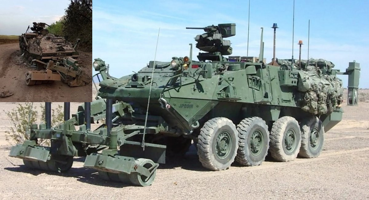 Mỹ đã viện trợ 189 xe Stryker cho Ukraine, trong đó có 20 biến thể xe công binh M1132 và bắt đầu bàn giao từ tháng 3. Khoảng 90 xe trong số này được biên chế cho Lữ đoàn tấn công đường không số 82, một trong những đơn vị mạnh nhất của quân đội Ukraine hiện nay.