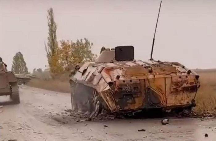 Theo phân tích của giới chuyên môn, sau khi 2 xe bọc thép đầu tiên bị tiêu diệt, các xe bọc thép khác của Ukraine, cố gắng quay đầu về hướng ngược lại để thoát thân, nhưng vẫn bị xe tăng T-62 tấn công từng chiếc một và không thể chạy thoát. 