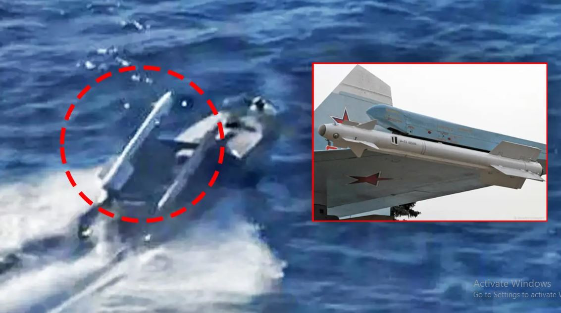 Loại tên lửa R-73 (NATO gọi là AA-11 Archer) là loại tên lửa không đối không tầm ngắn, thường được trang bị trên máy bay chiến đấu, nhưng đã được Ukraine cải tiến khi có thể phóng đi từ tàu không người lái, nhằm tiêu diệt các mục tiêu bay thấp, nhất là trực thăng săn ngầm của Nga.