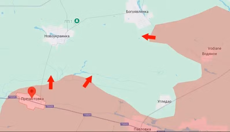 Topwar cho biết, quân Nga đã chọc thủng tuyến phòng thủ của Ukraine ở phía bắc sông Kashlagach thuộc khu vực Prechistovka. Ở phía bắc Prechistovka, quân Nga đã tiến vào một số khu vực với chiều sâu từ 2 đến 4 km và đến một nhánh của sông Kashlagach và vượt qua con sông này ở một số khu vực.